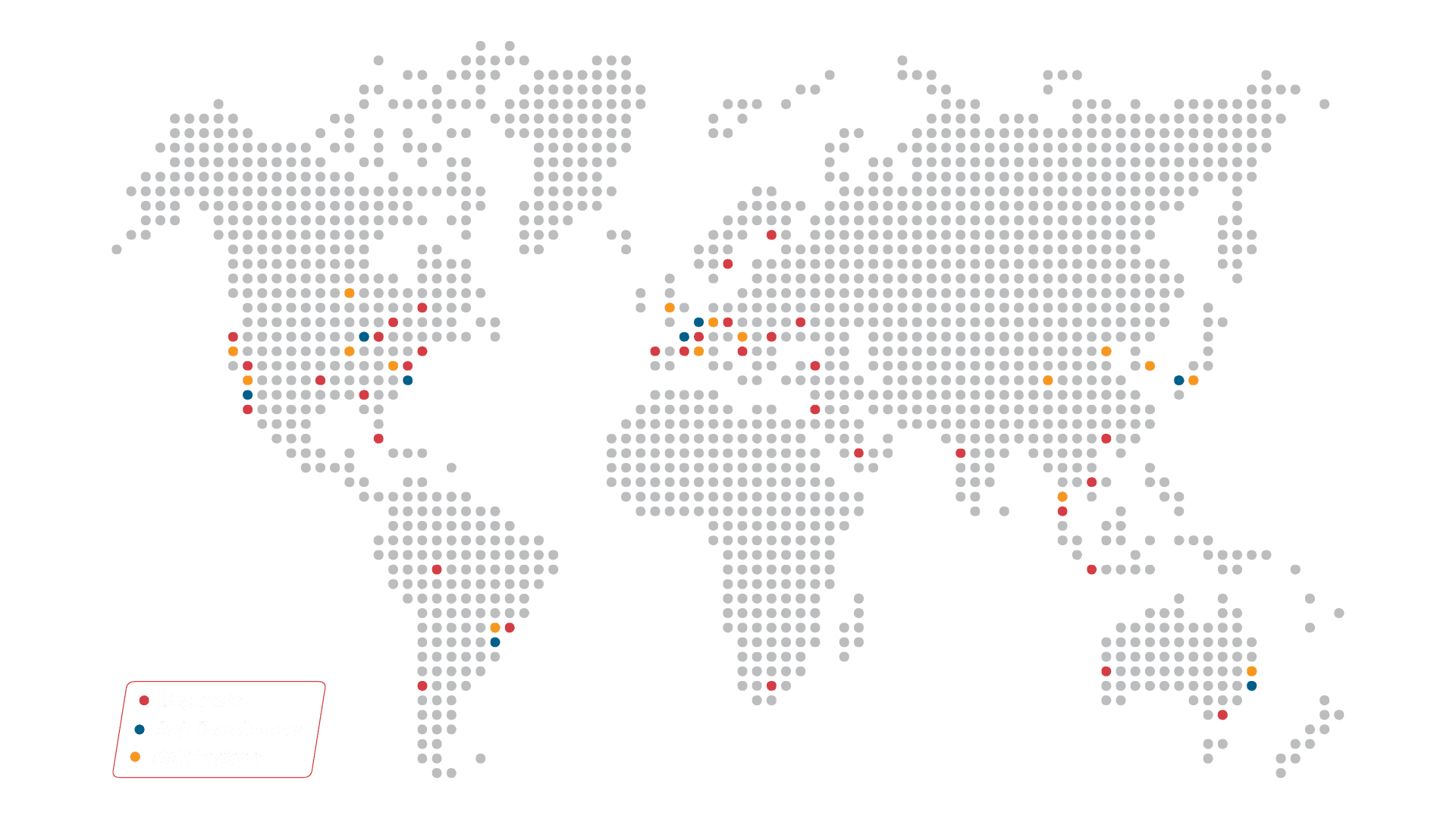 Deft PoPs, Data Centers, AWS Deft PoPs, Data Centers, AWS